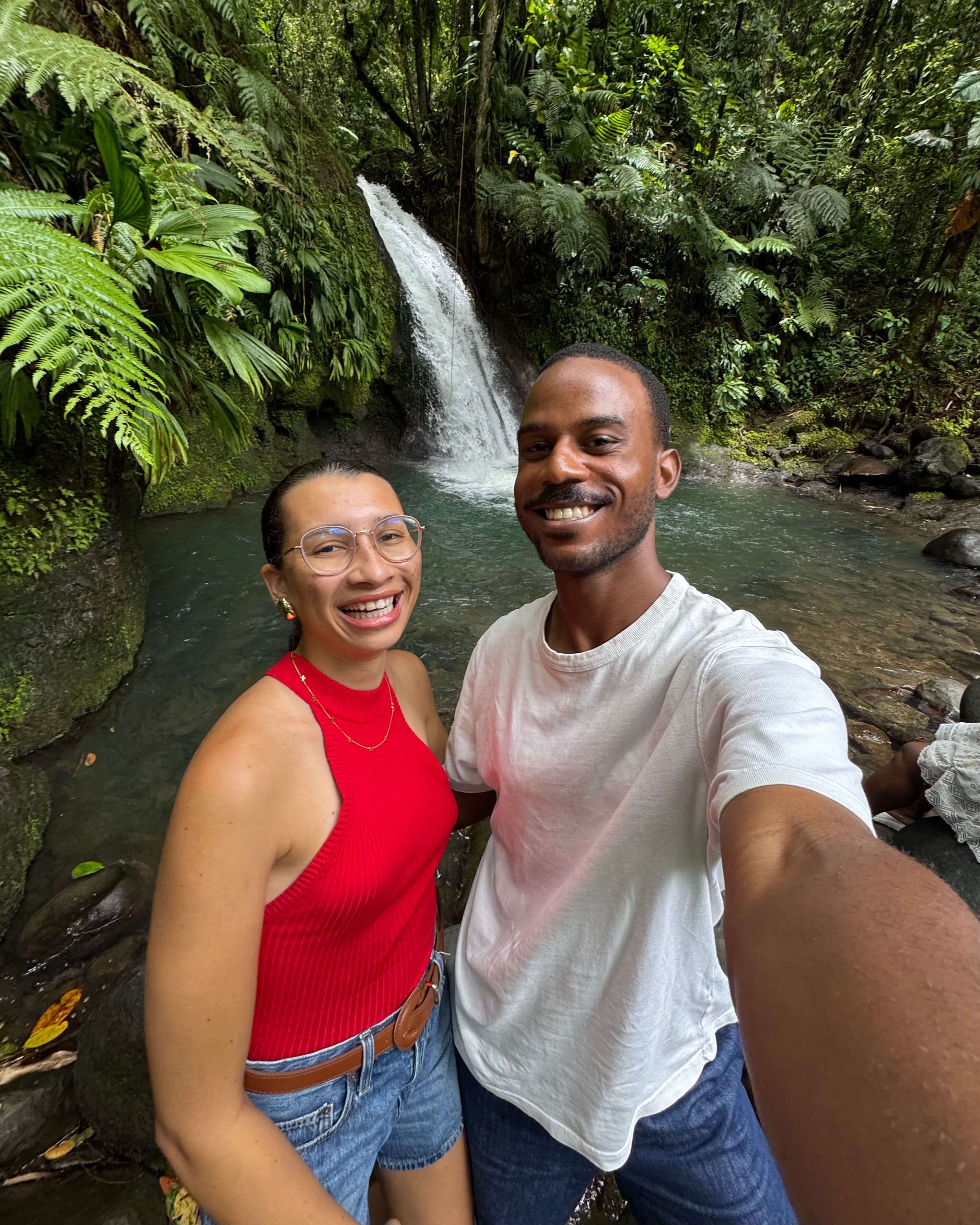 Cascade aux ecrevisses à Petit-Bourg